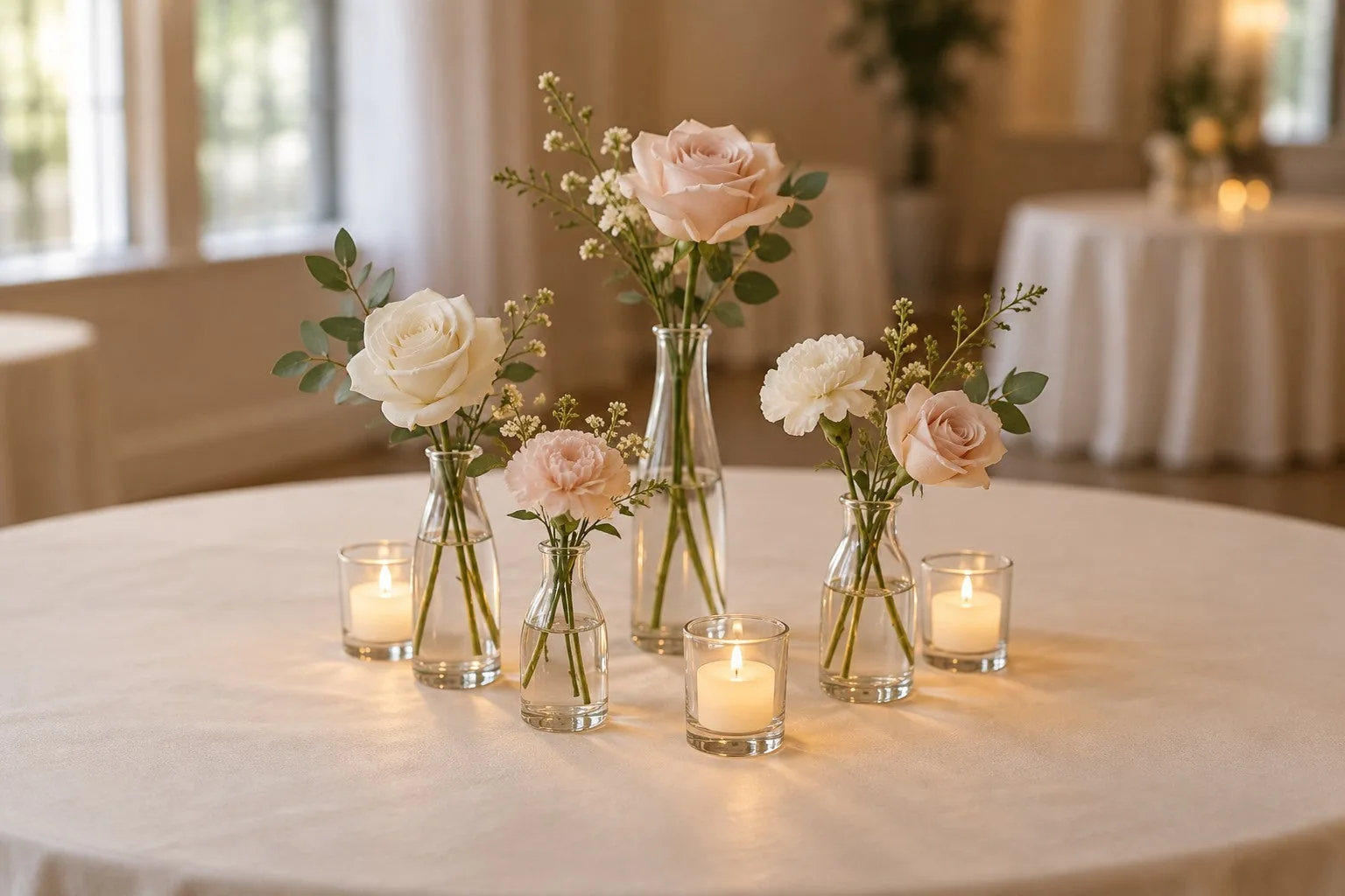 Buds & Candle Glow