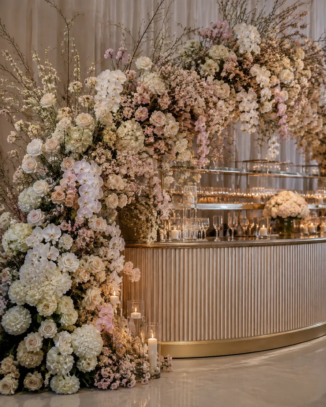 Statement Bar Installation — Design Inspiration by 98 Floral Event