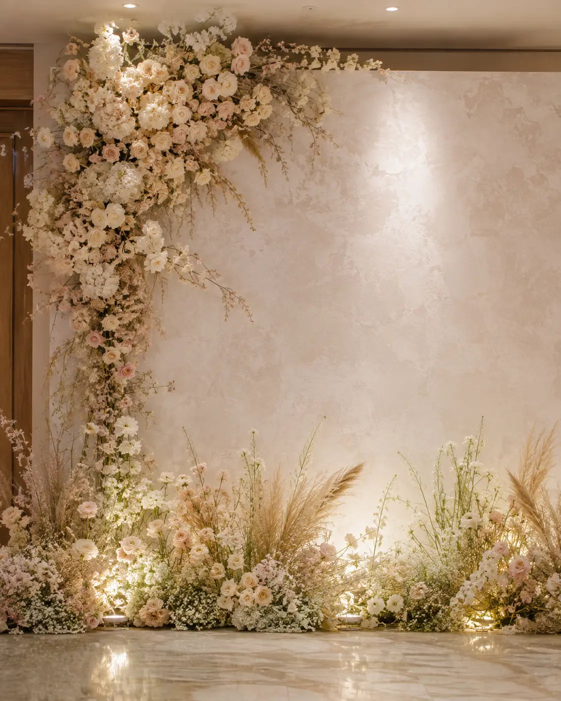 Photo Wall Floral Corner — Design Inspiration by 98 Floral Event