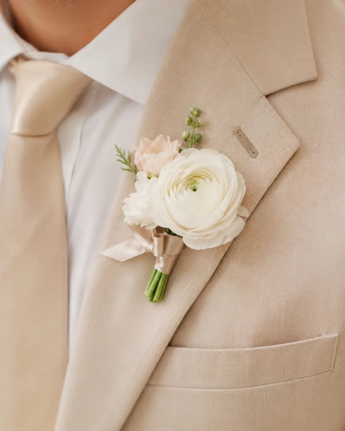 Classic Groom Boutonniere — Design Inspiration by 98 Floral Event