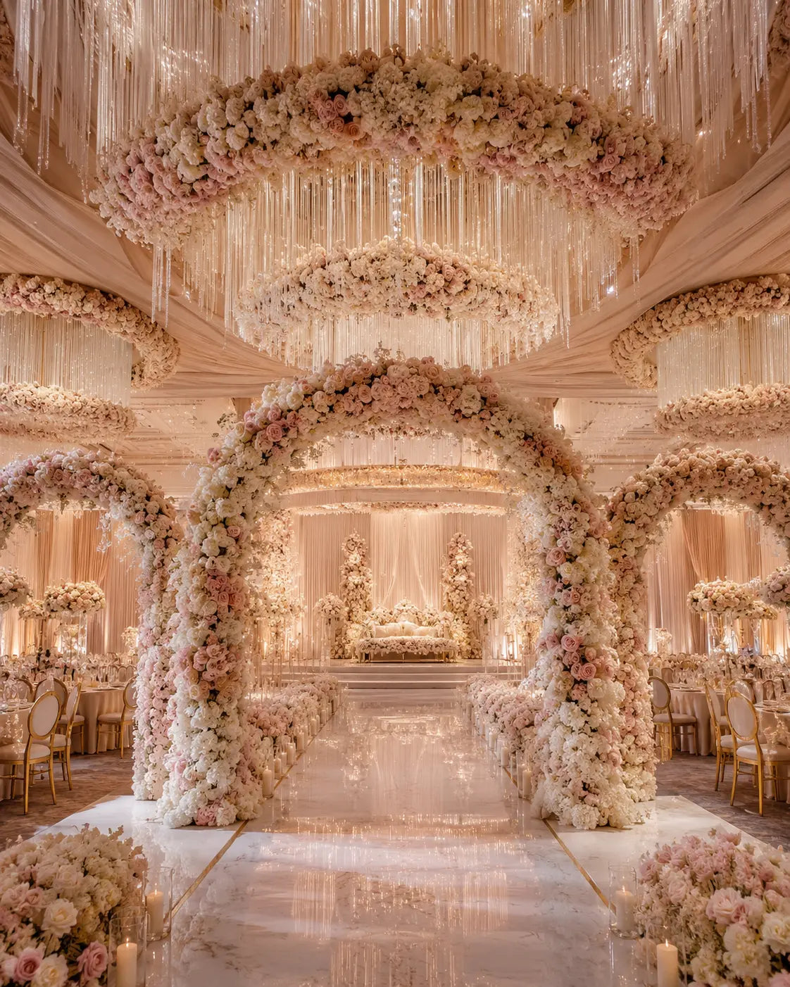 Grand Luxe Ballroom Transformation — Design Inspiration by 98 Floral Event